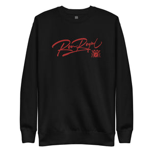 Ron Royal Embroidered Signature Premium Sweatshirt