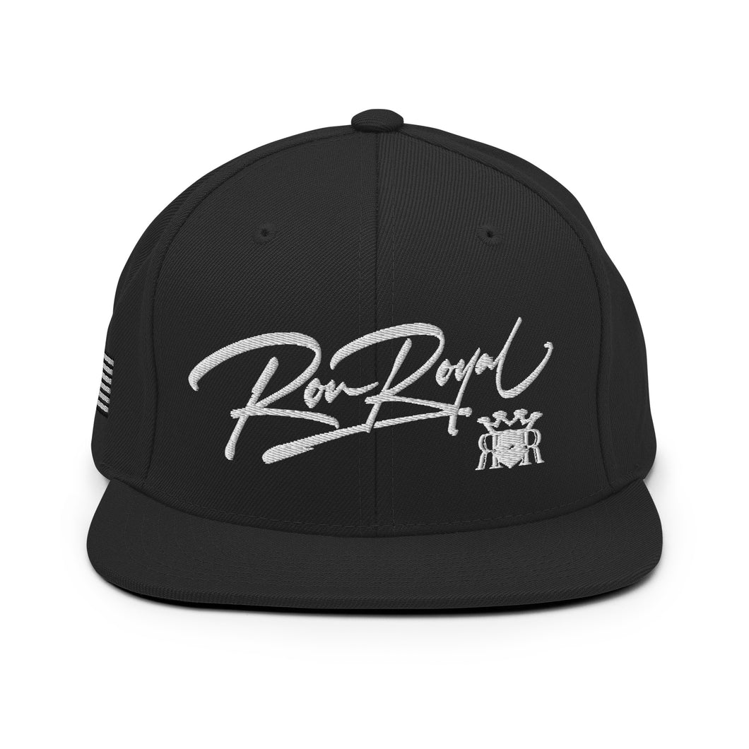 Royal Signature Logo Snapback Hat