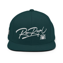Load image into Gallery viewer, Royal Signature Logo Snapback Hat
