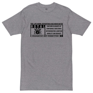 Rated Royal premium heavyweight tee