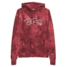 Load image into Gallery viewer, Ron Royal Embroidered Signature Champion tie-dye hoodie
