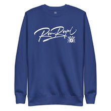 Load image into Gallery viewer, Ron Royal Signature Logo Premium Sweatshirt
